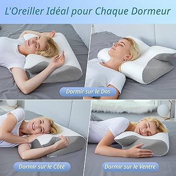 Oreiller orthopédique à mémoire de forme Somyvia™